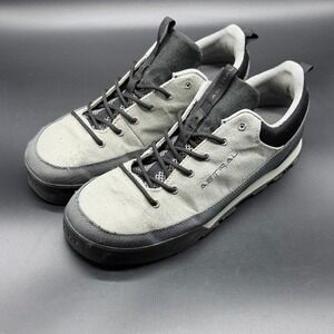 Astral Rambler Mens Gray Black Low Top Hemp Canvas Sneakers VHC-F21 Size 10.5